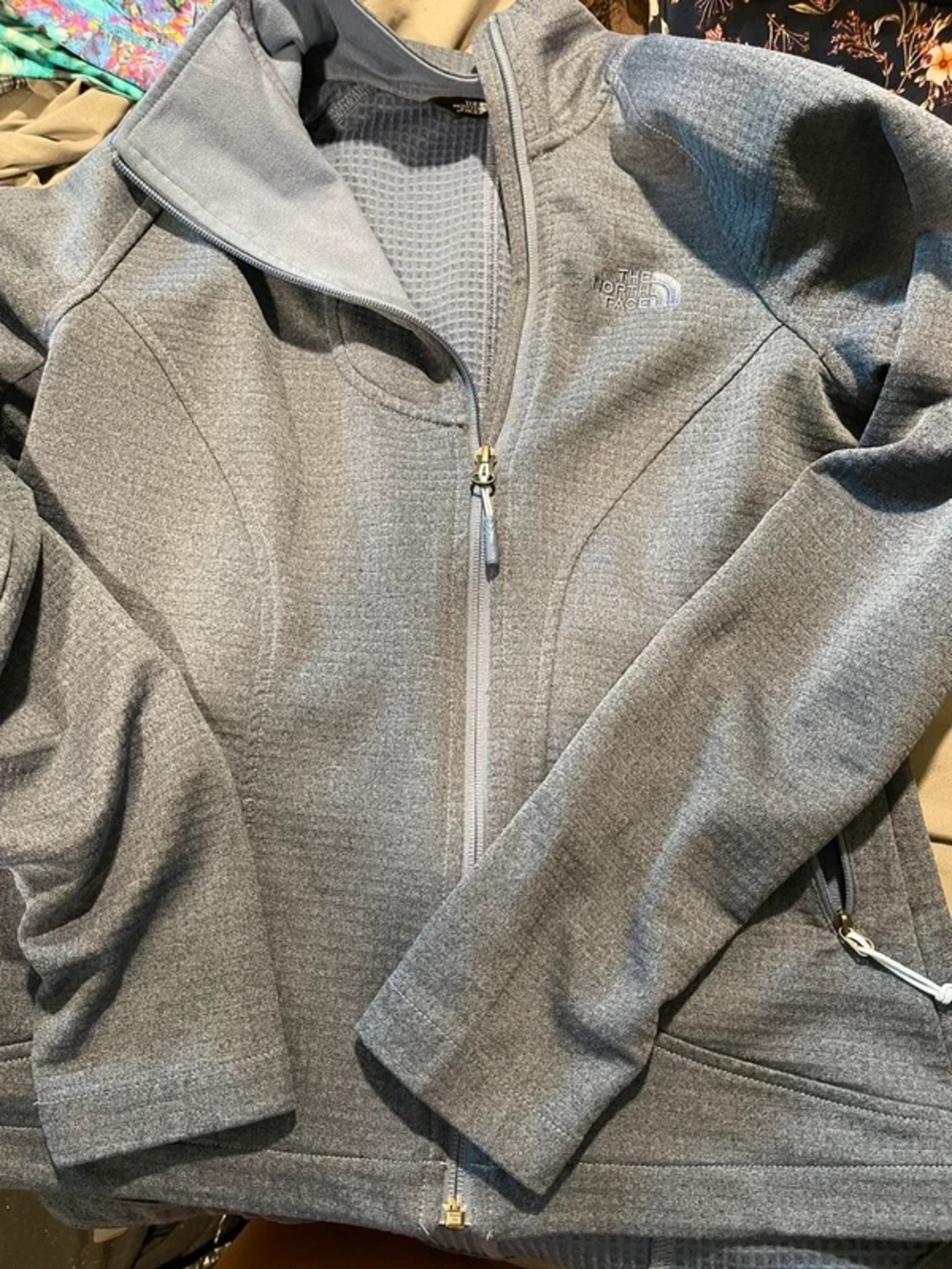 The North Face Women's Gray Full-Zip Utility Jacket
